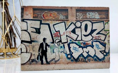 Foto "Kiez" auf Beton